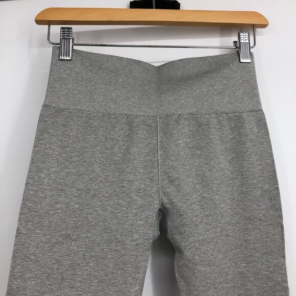 NWT GYMSHARK ADAPT  OMBRE SEAMLESS LEGGINGS in PINK/GREY MARL size small - Picture 7 of 16